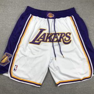 Los Angeles Lakers White Shorts - Association Edition
