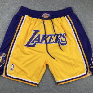 Los Angeles Lakers Yellow Shorts - Icon Edition