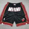 Miami Heat Black Shorts - Icon Edition