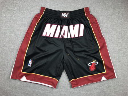 Miami Heat Black Shorts - Icon Edition