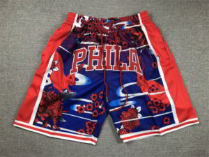 Philadelphia 76ers Shorts Year of the Rabbit Edition