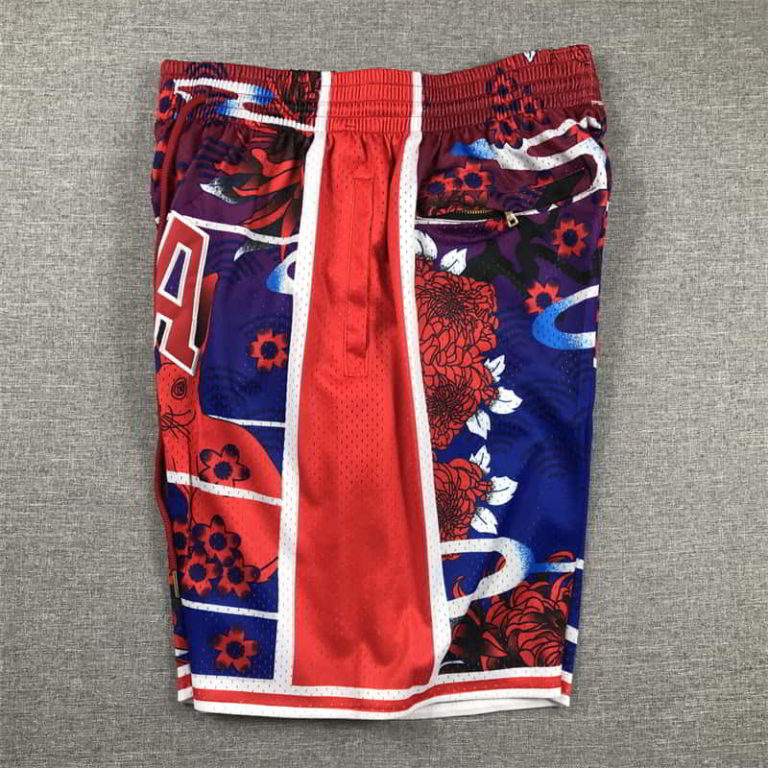 76ers shorts red