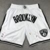 Brooklyn Nets Icon Swingman Shorts - White
