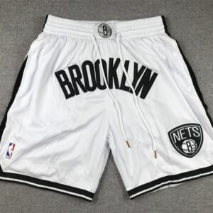 Brooklyn Nets Icon Swingman Shorts - White
