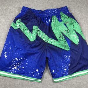 Dallas Mavericks Shorts Hardwood Classics Hyper Hoops - back