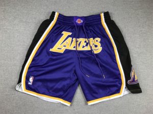 Los Angeles Lakers Statement Shorts - Purple