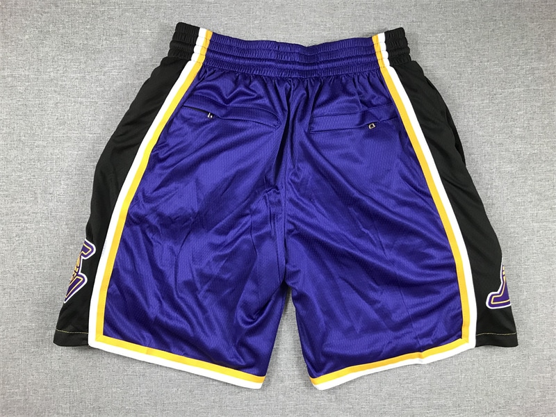 Los Angeles Lakers Statement Shorts - Purple - back