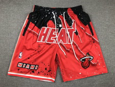 Miami HEAT Hyper Hoops Red Shorts