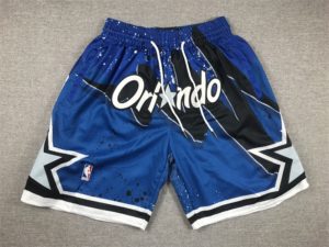 Orlando Magic Shorts Hardwood Classic Hyber Hoops blue