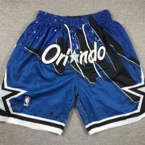Orlando Magic Shorts Hardwood Classic Hyber Hoops blue