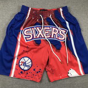 Philadelphia 76ers 1996-97 Hyper Hoops Shorts