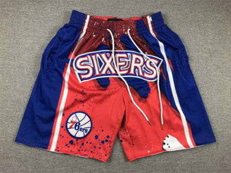 Philadelphia 76ers 1996-97 Hyper Hoops Shorts