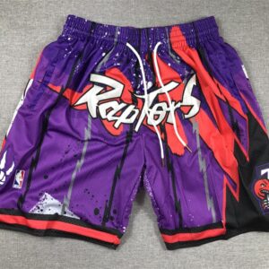 Toronto Raptors Shorts Hardwood Classics Hyper Hoops