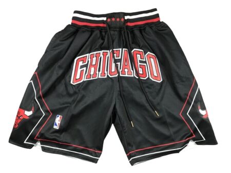 Chicago Bulls Black Statement Swingman Shorts - Mens