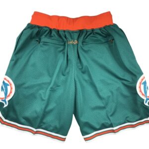 Miami Dolphins Throwbacks Shorts back