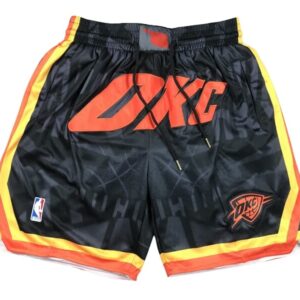Oklahoma City Thunder City Edition Swingman Shorts 23 - Mens
