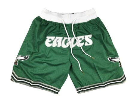 Philadelphia Eagles Just Don Green Shorts