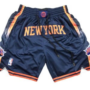 New York Knicks Navy Statement Shorts