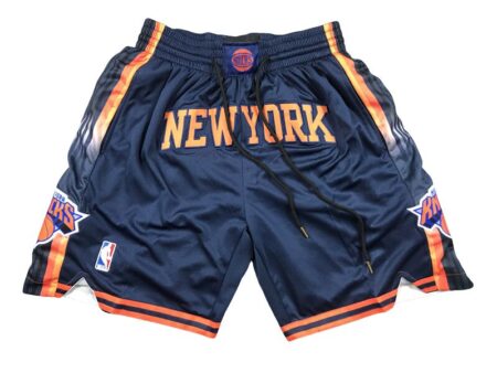 New York Knicks Navy Statement Shorts