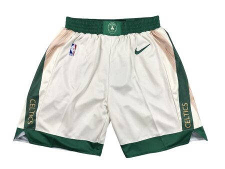 Boston Celtics 2023-24 White City Edition Shorts