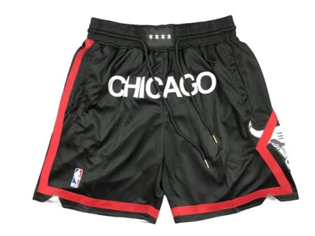 Chicago Bulls 23 Black City Edition Shorts