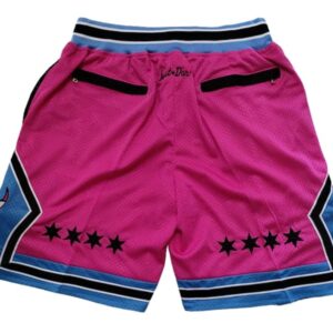 Chicago Bulls Pink Shorts back
