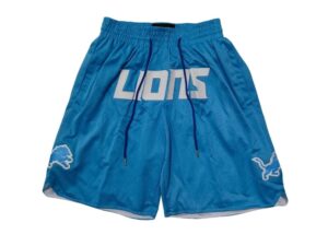 Detroit Lions Blue Shorts