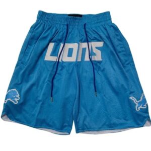 Detroit Lions Blue Shorts