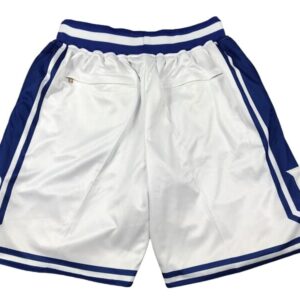 Duke Blue Devils Limited Performance Basketball Shorts - White back