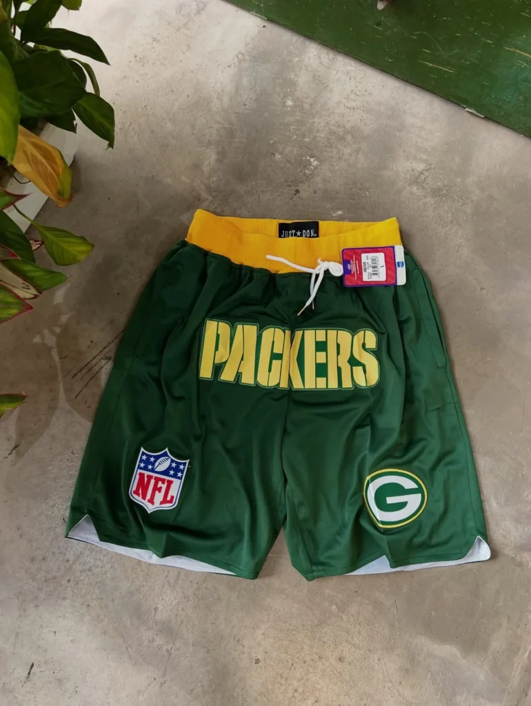 Green Bay Packers Shorts - Green