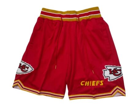 Kansas City Chiefs Team ID Mesh Throwback Shorts