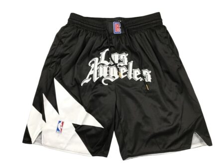 Los Angeles Clippers Black Statement Shorts