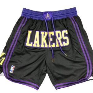 Los Angeles Lakers City Edition 2023-24 Black Shorts