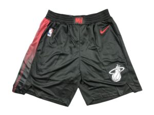 Miami Heat Black City Edition Swingman Shorts 23