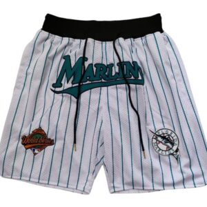 Miami Marlins White Shorts