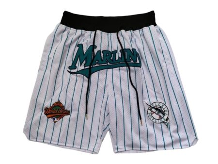 Miami Marlins White Shorts