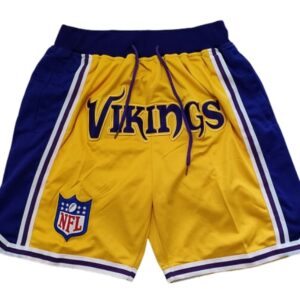 Minnesota Vikings Gold Shorts