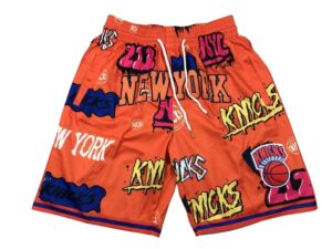 New York Knicks Slap Sticker Swingman Shorts