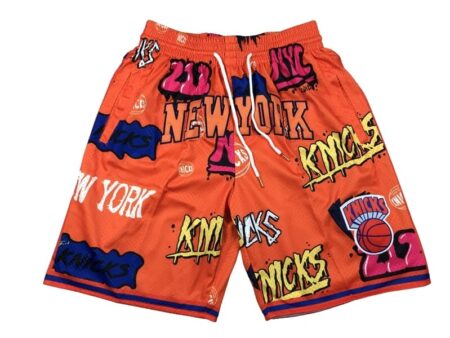 New York Knicks Slap Sticker Swingman Shorts