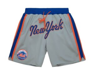 New York Mets Cooperstown Shorts Gray