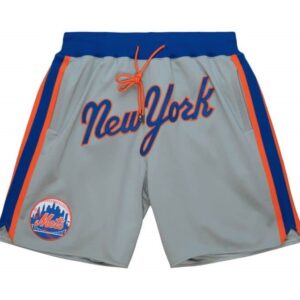 New York Mets Cooperstown Shorts Gray