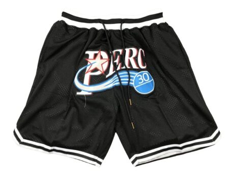 Perc O'Cet #30 Basketball Shorts Black
