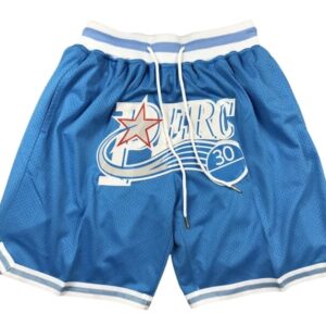 Perc O'Cet #30 Basketball Shorts Blue