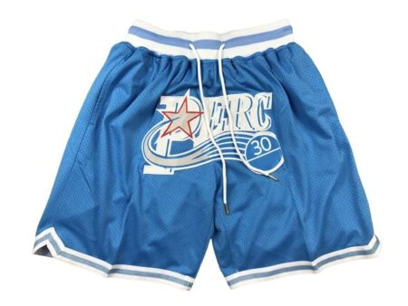 Perc O'Cet #30 Basketball Shorts Blue