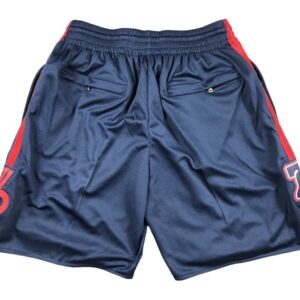 Philadelphia 76ers Navy Shorts back