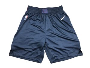 Philadelphia 76ers Navy Swingman Shorts