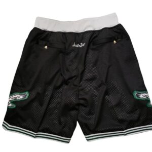Philadelphia Eagles Black Shorts back