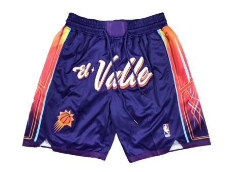 Phoenix Suns 2023-24 City Edition Purple Shorts
