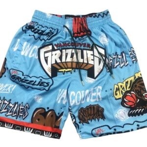Vancouver Grizzles Slap Sticker Swingman Shorts