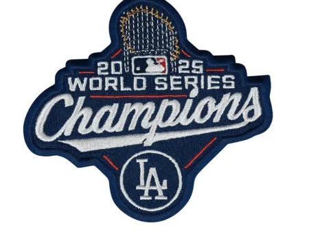 2025 World Series Champions Los Angeles Dodgers Jersey Patch